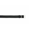 Watch strap Universal P20Z Nylon/perlon Black 20mm